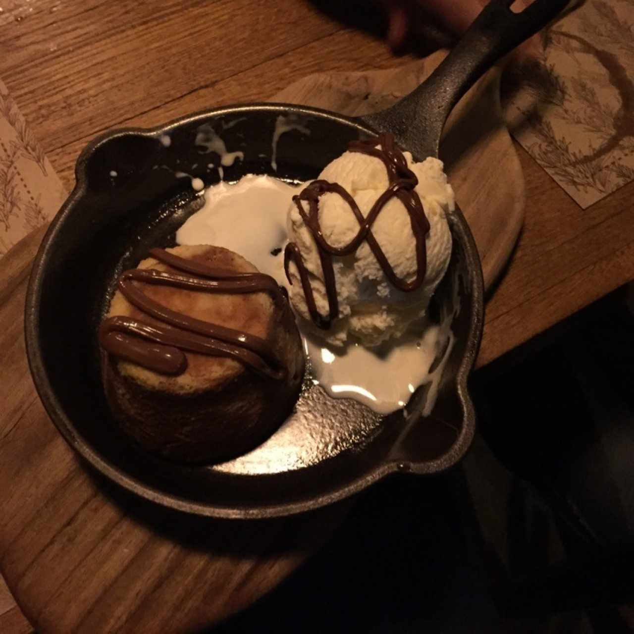 Volcán de nutella