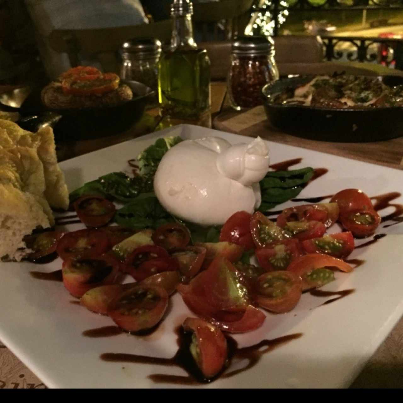 Burrata Florencia! deliciosaaaa 🤤🤤🤤