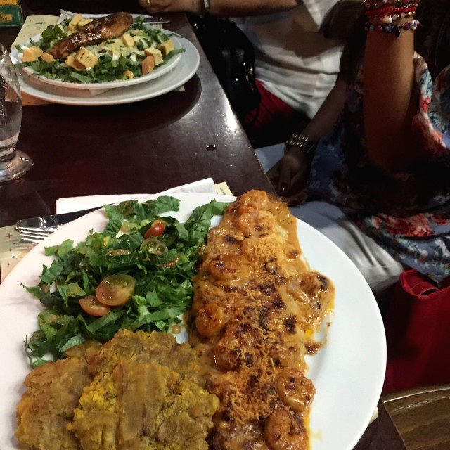 Pescado gratinado