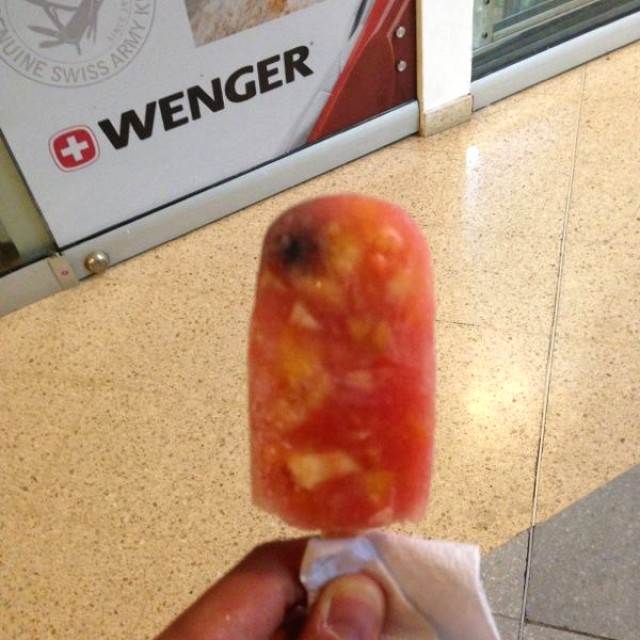 Paleta de agua de salpicón 