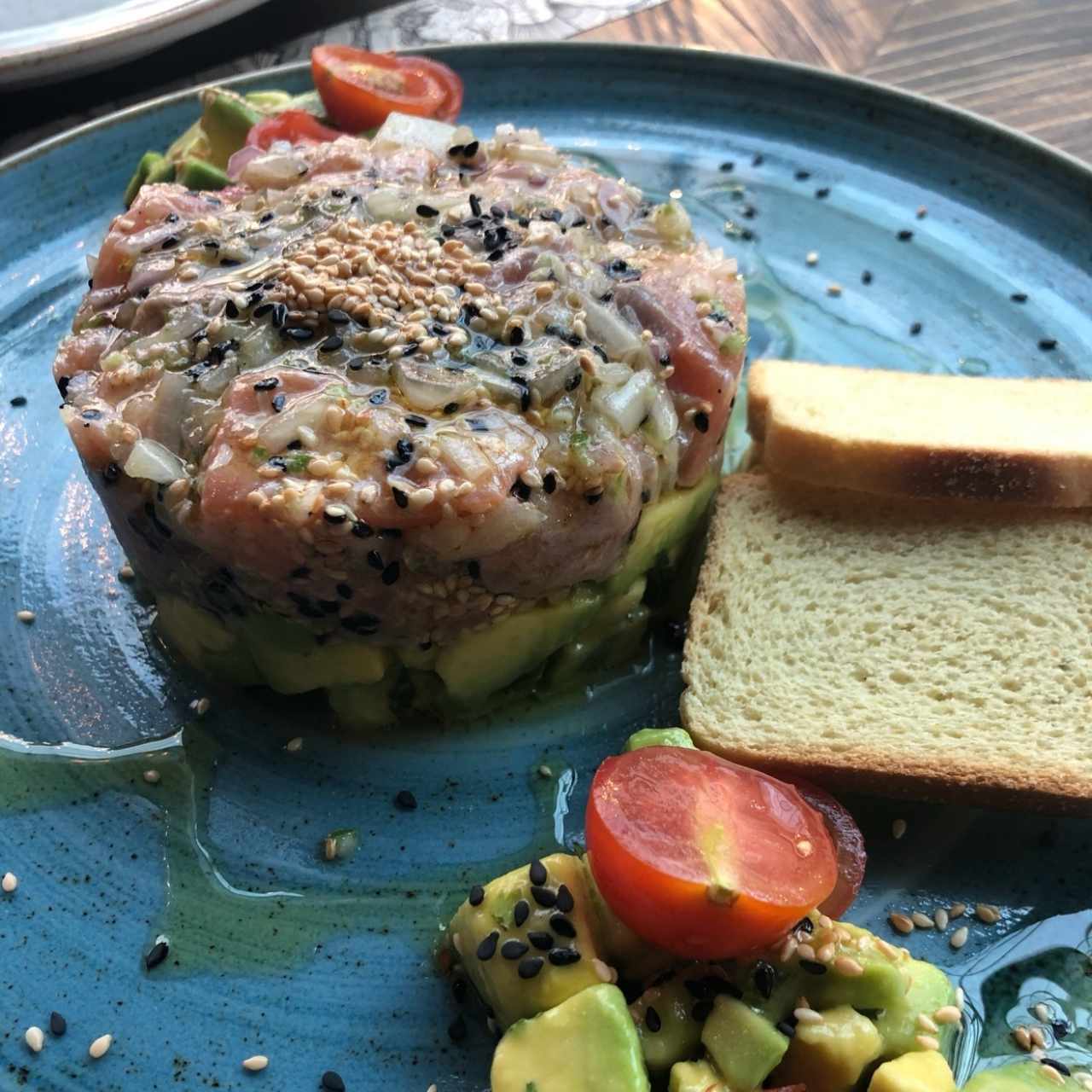 tartar de salmon 