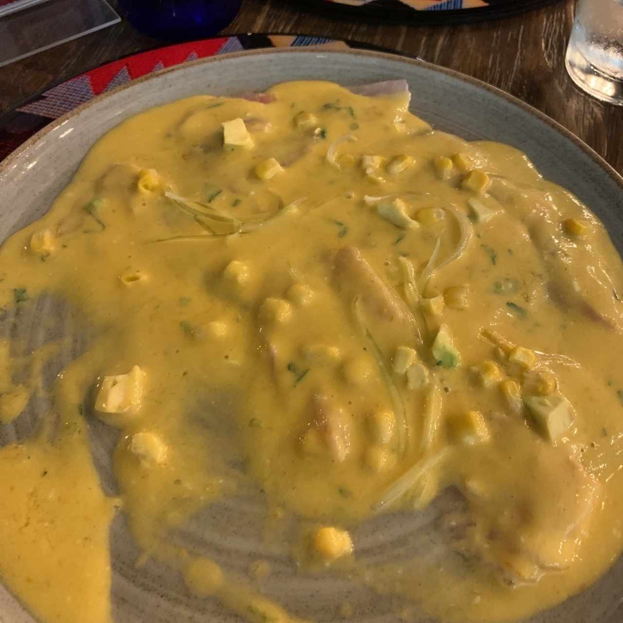 Tiradito de pescado 