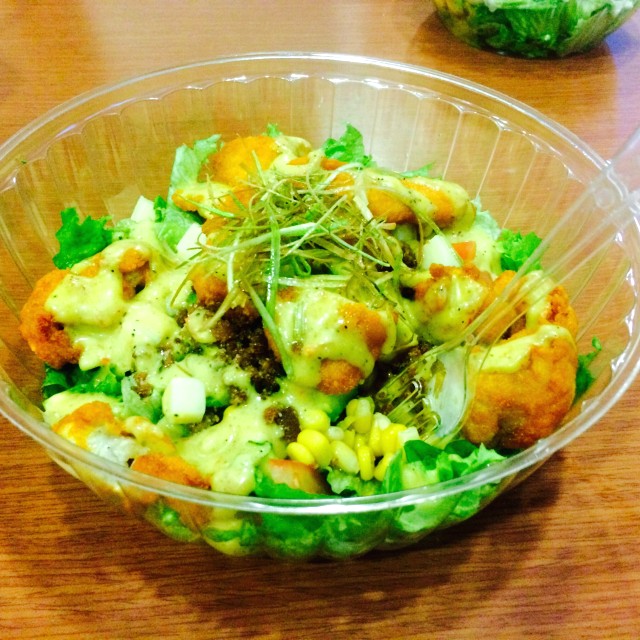 Ensalada pollo crispy
