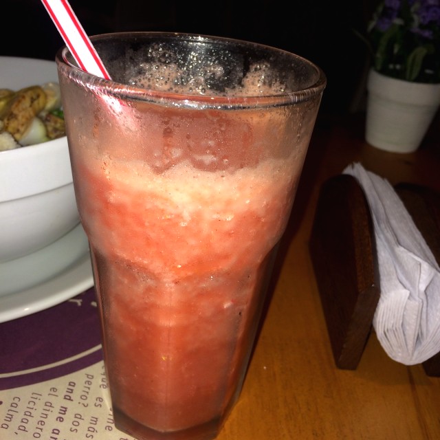 Jugo de mandarina fresa
