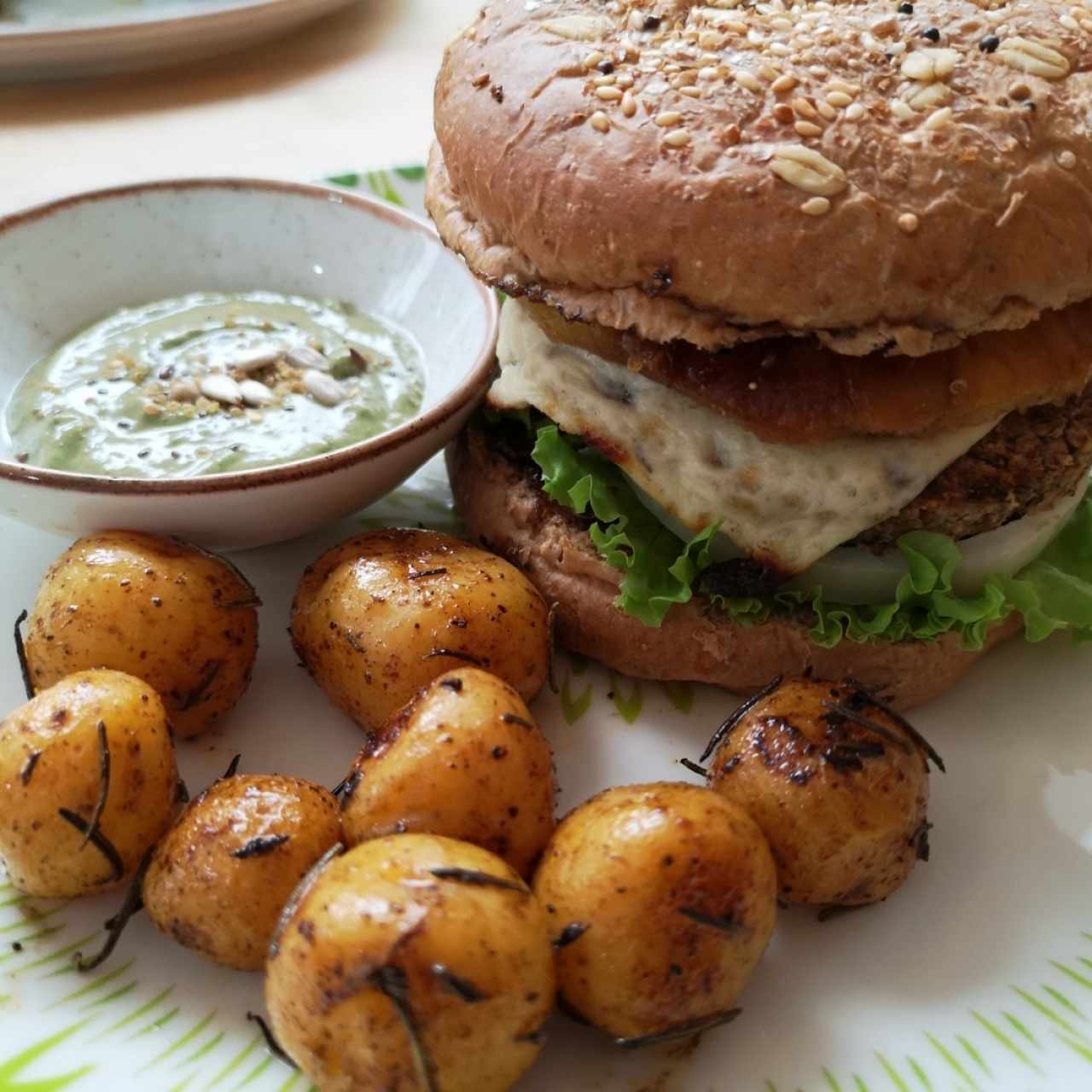 hamburguesa vegano