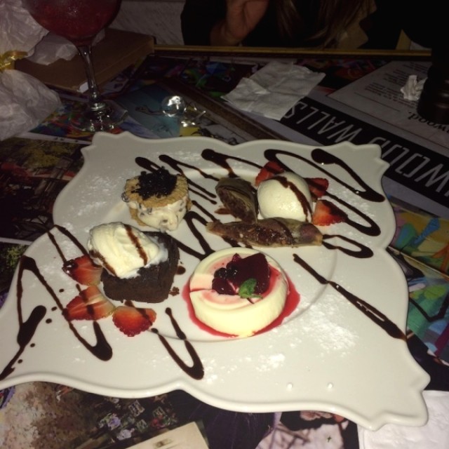 Piqueo de postres 