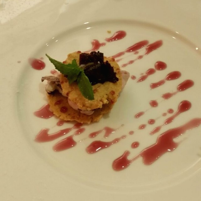 postre de flor de jamaica. delicioso
