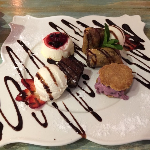 Piqueo de postres