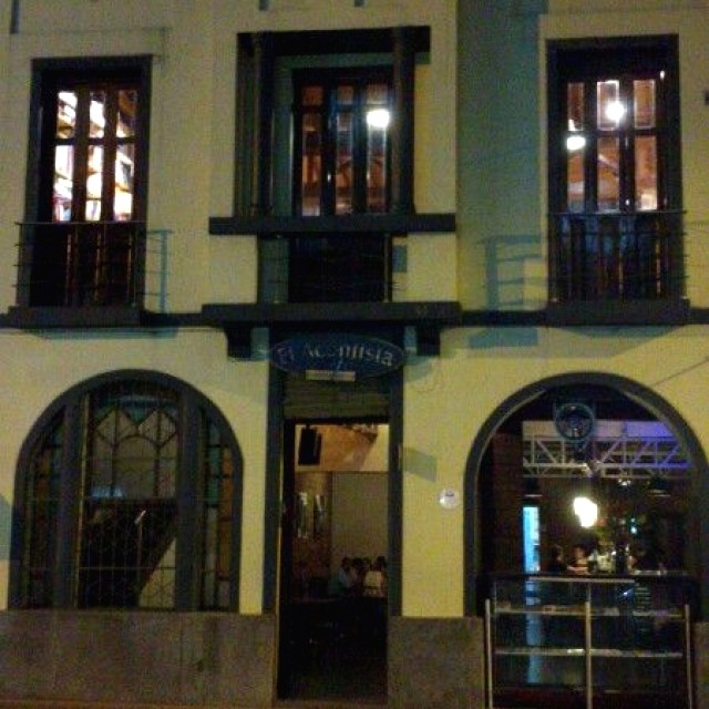 El restaurante.