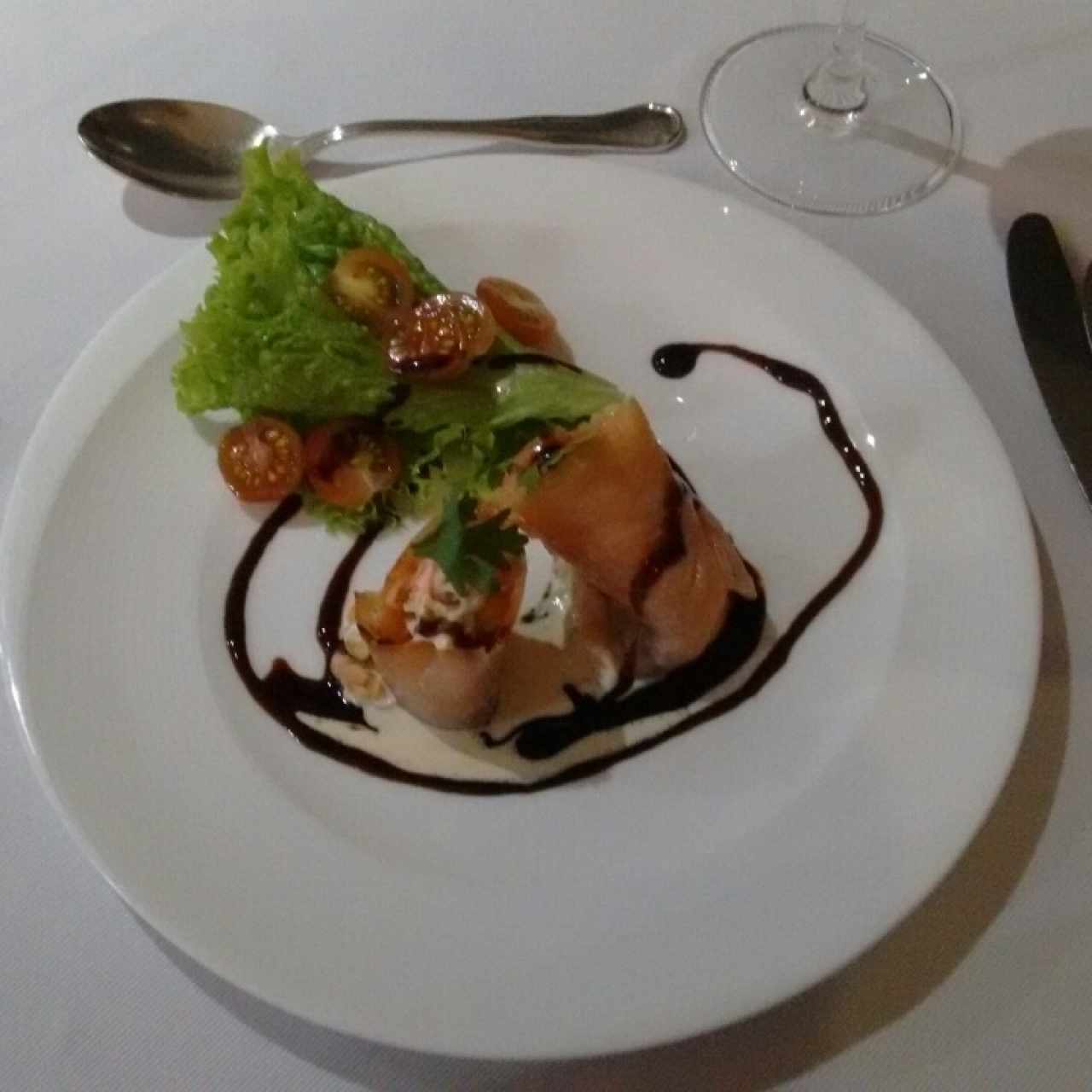 Rolls de salmón