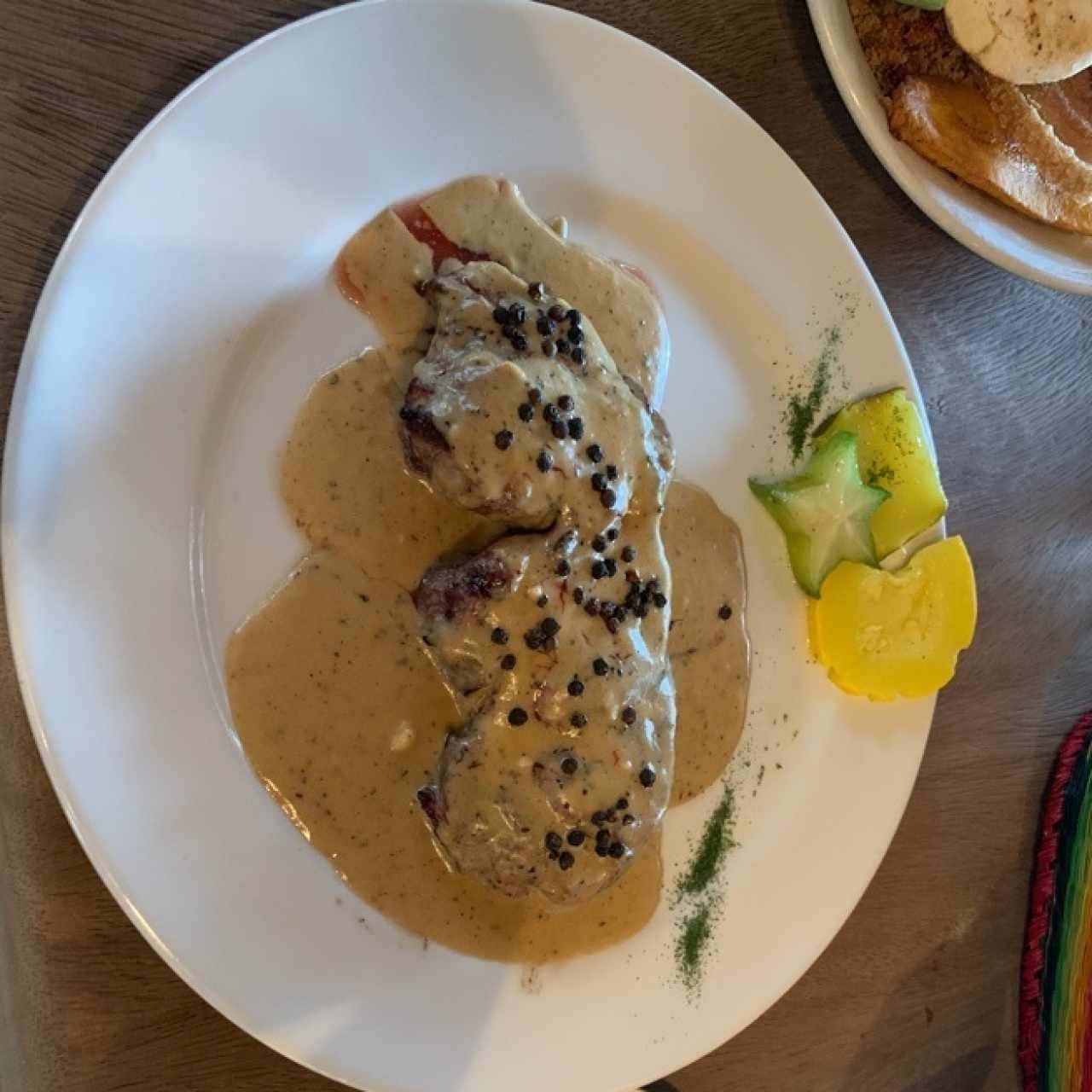 steak a la pimienta