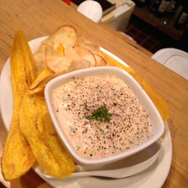 Ceviche de corvina con manzana verde 