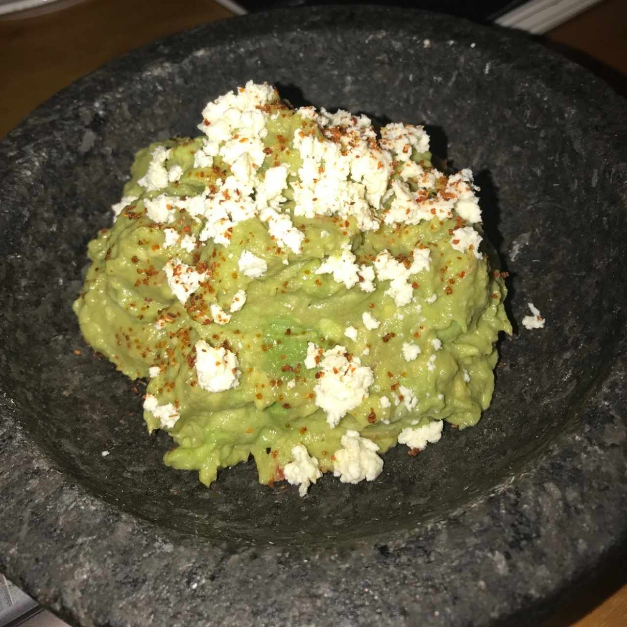 guacamole con queso 