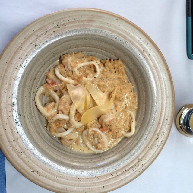 Rissoto de mariscos