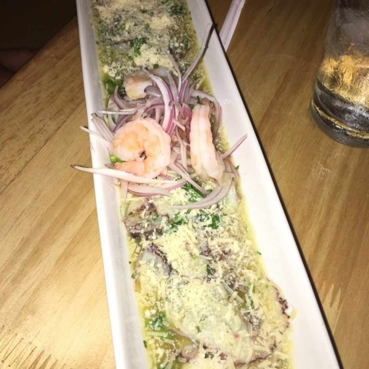 tiradito de pulpo