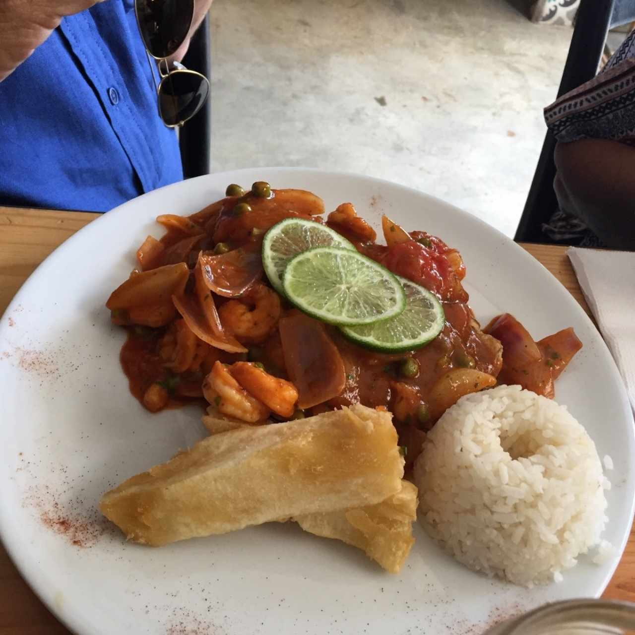 Pescado a la chorrillana