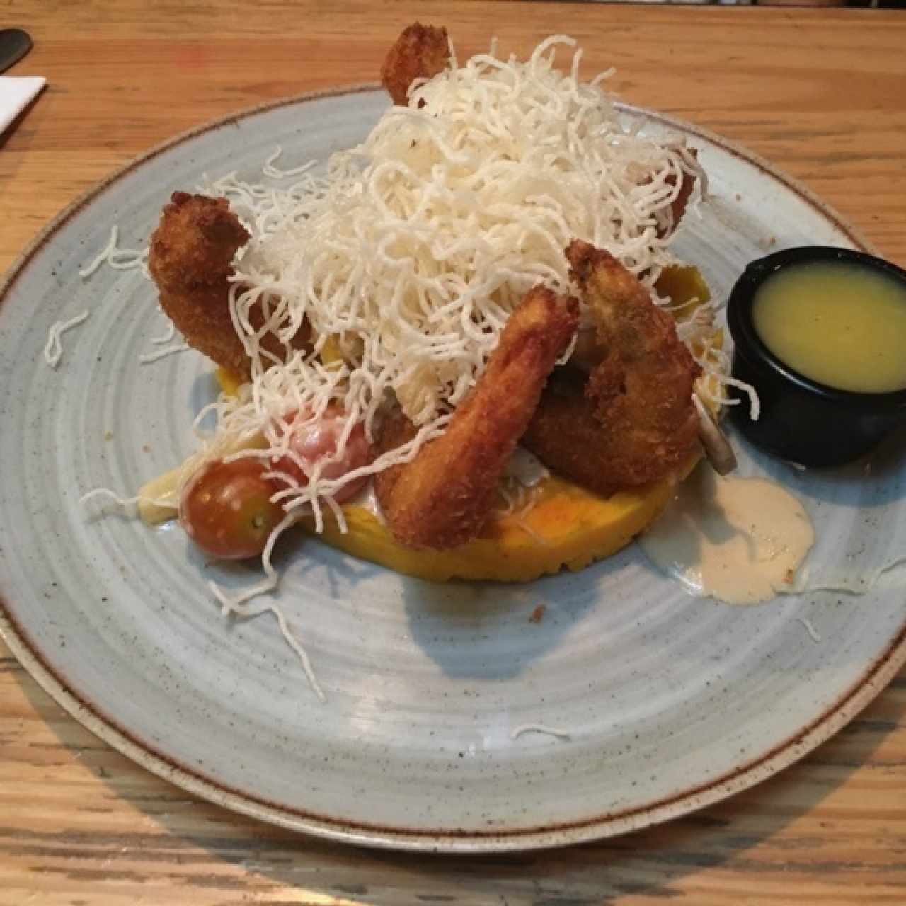 Langostinos al panko