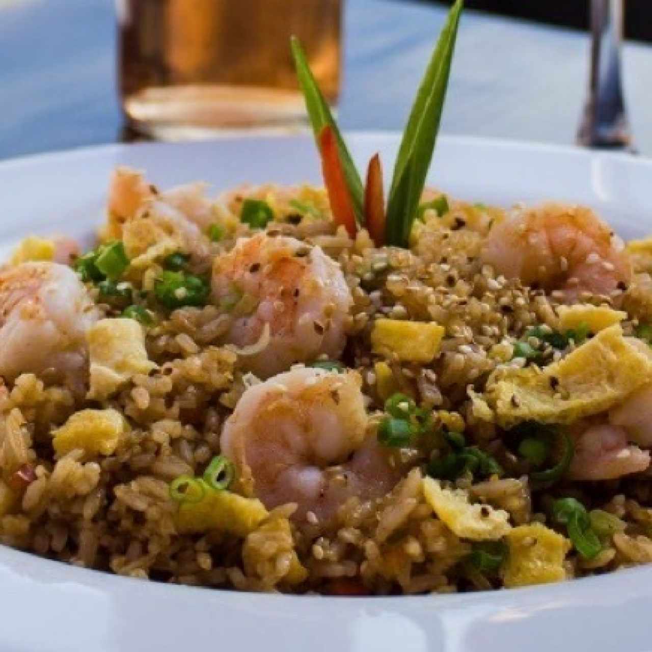 chaufa de camarones
