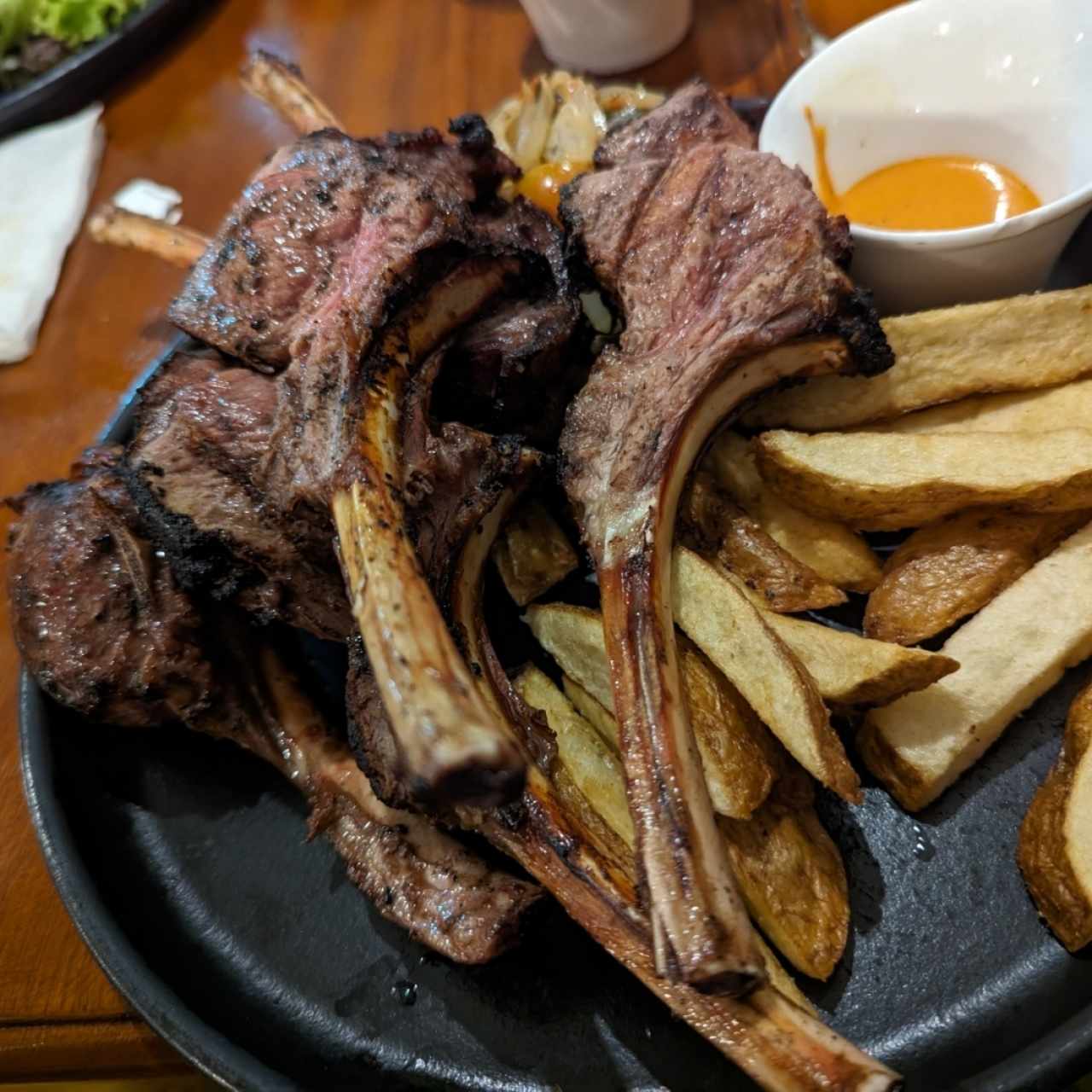 costillas de cordero