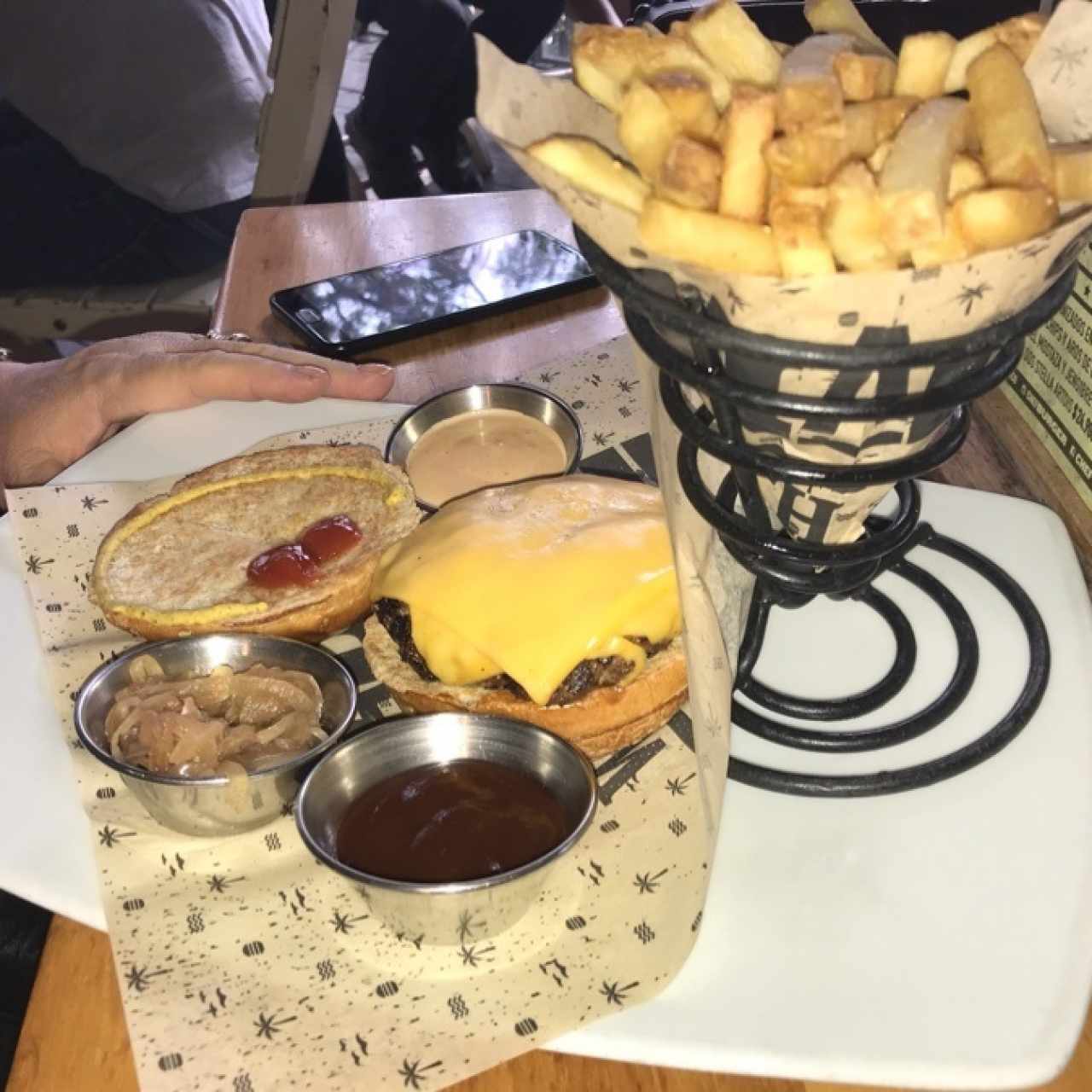 classic cheese burgee