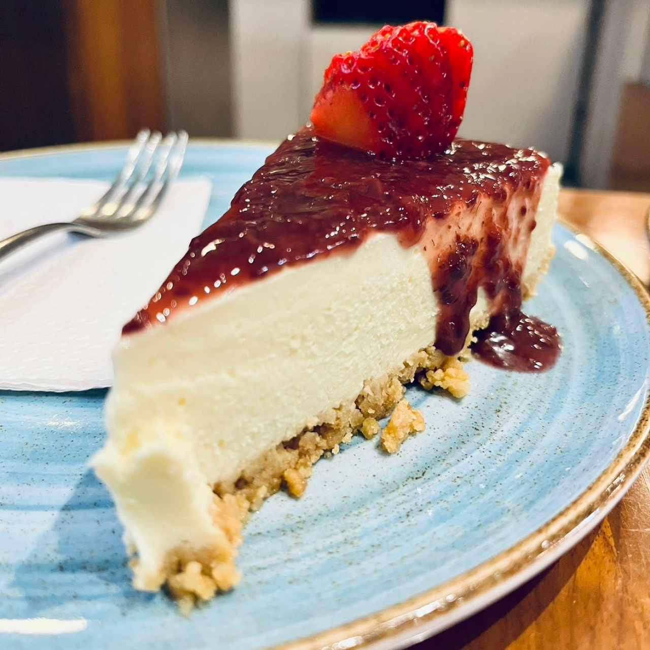 Cheesecake frutos rojos