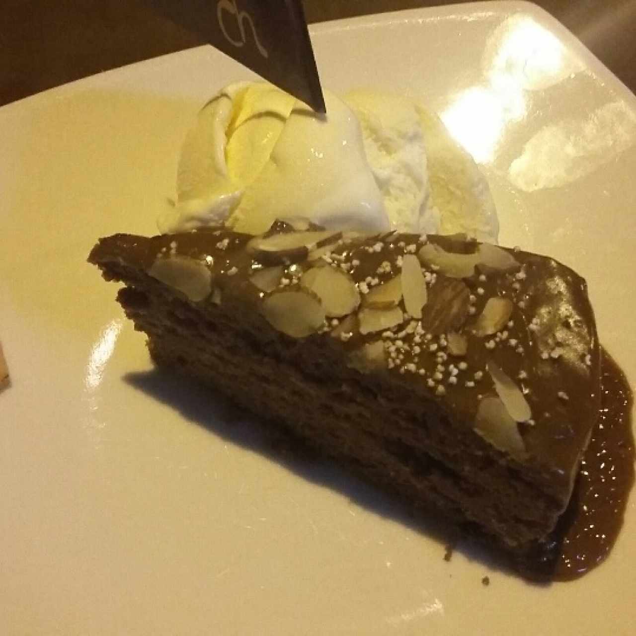 torta fit con helado ligth