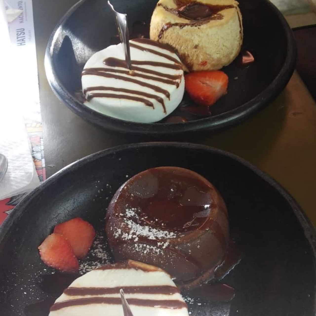 volcanes chocolate