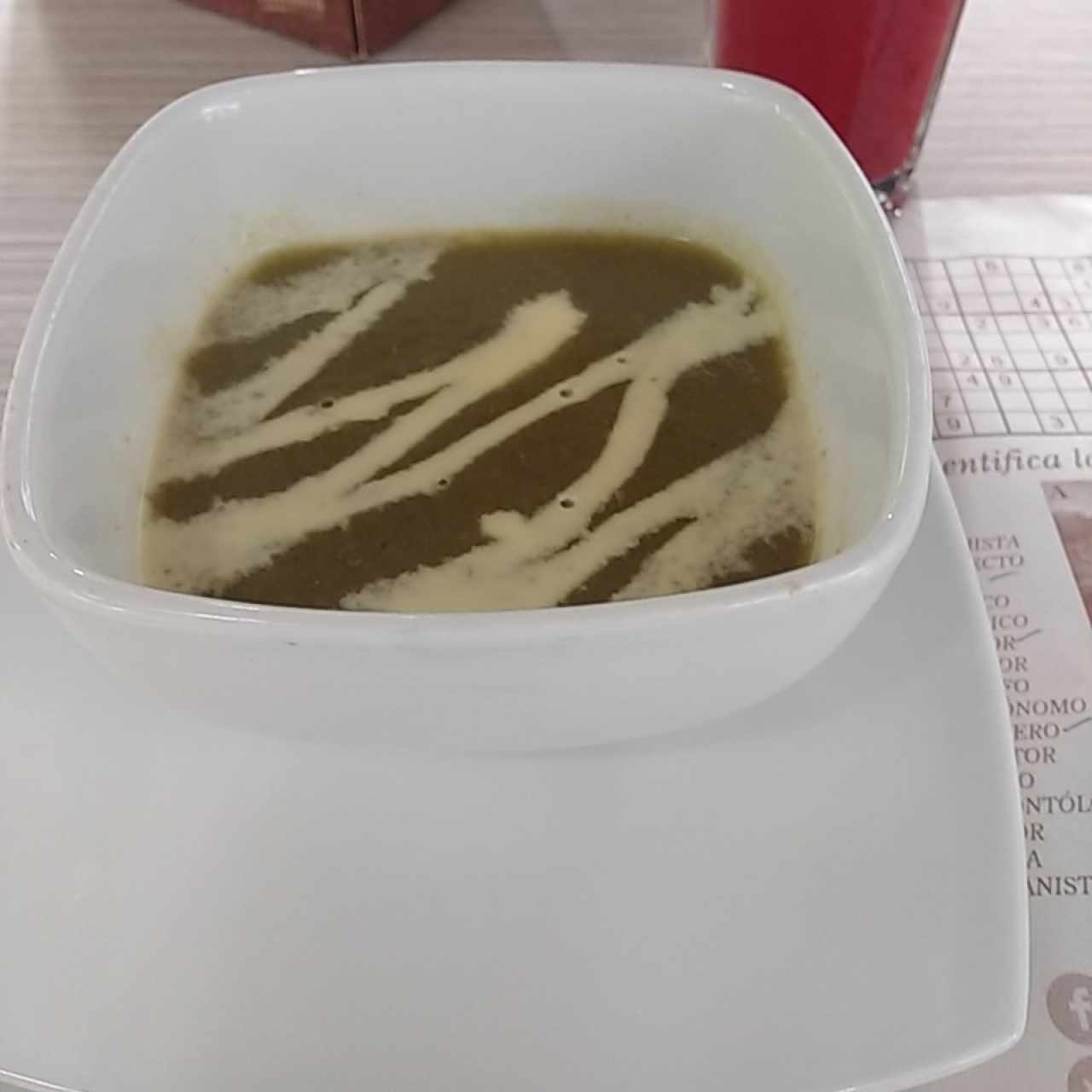crema de puerro