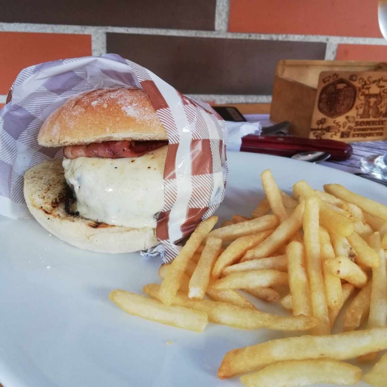 Hamburguesa de res