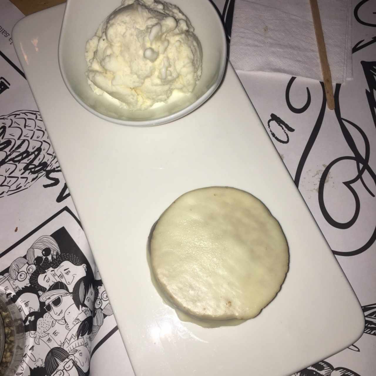 Alfajor con helado