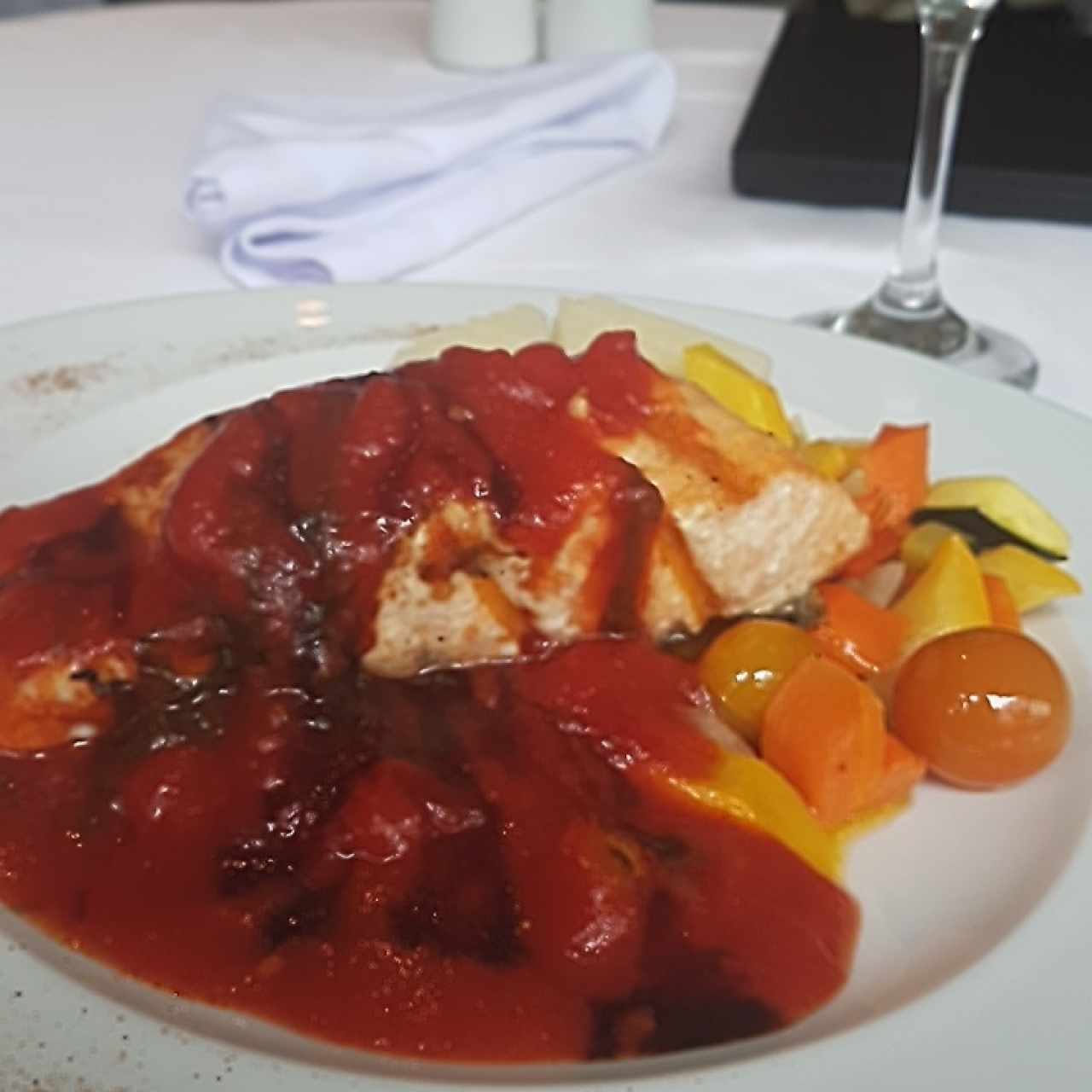 Salmón a la parrilla