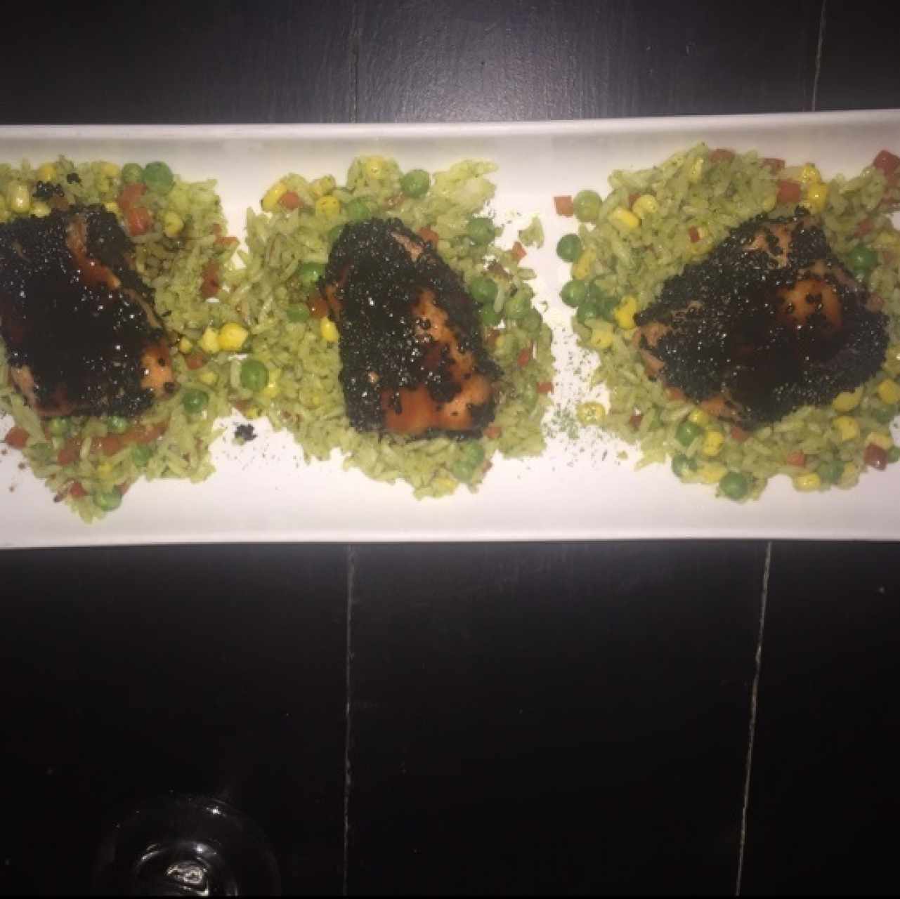 Salmón encostrado