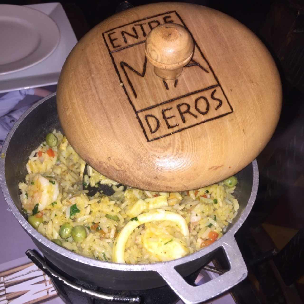 arroz peruano de mariscos 