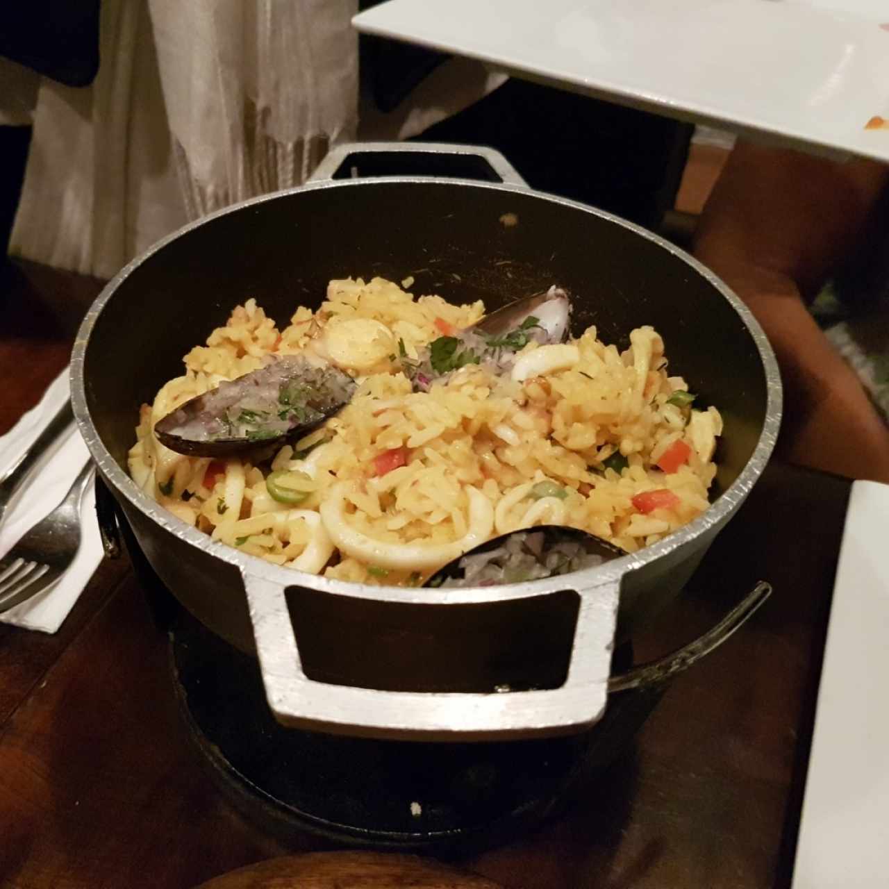Arroz con mariscos