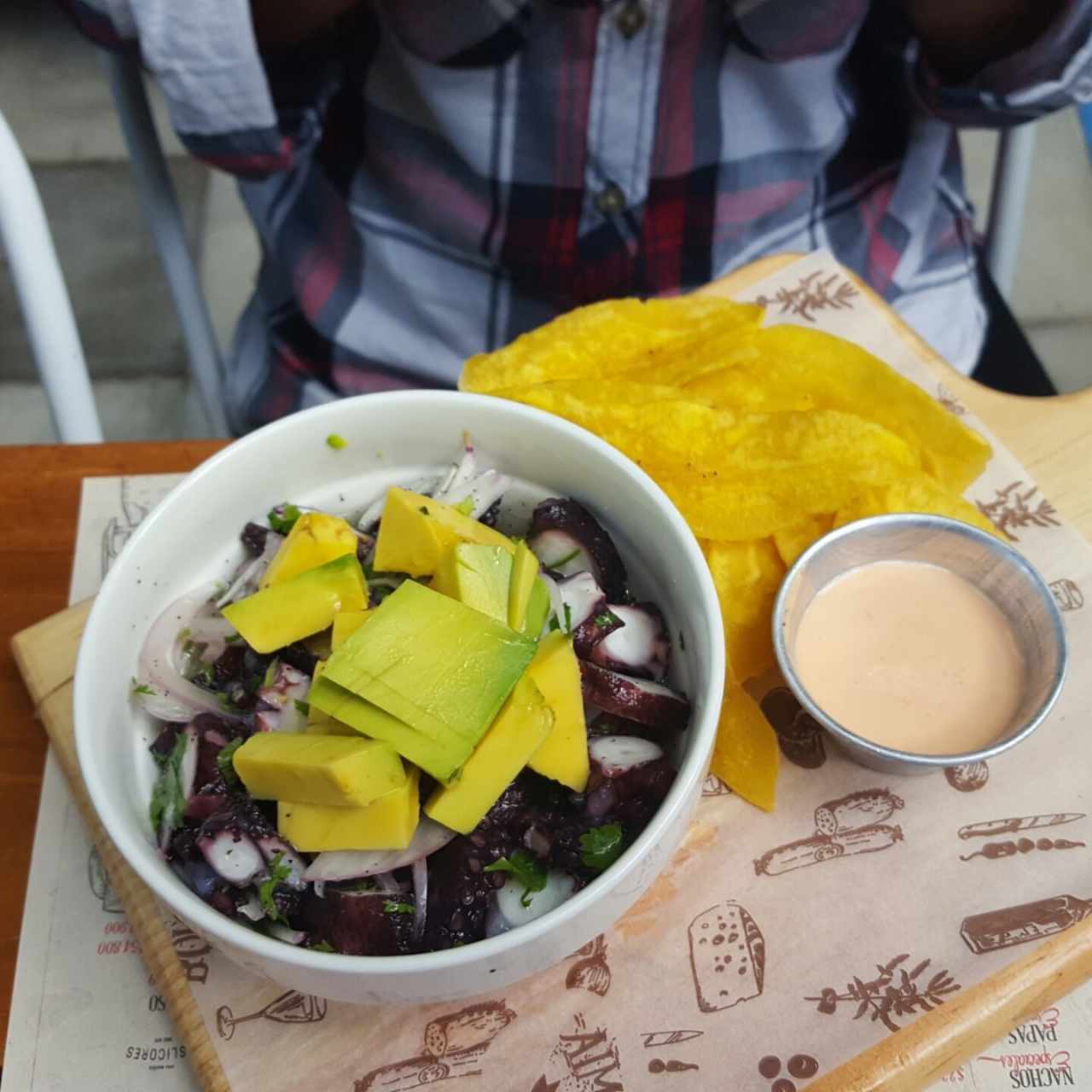 ceviche de pulpo