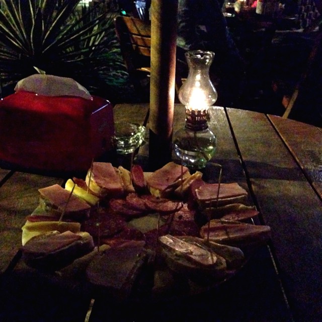 Tabla de jamon y queso 