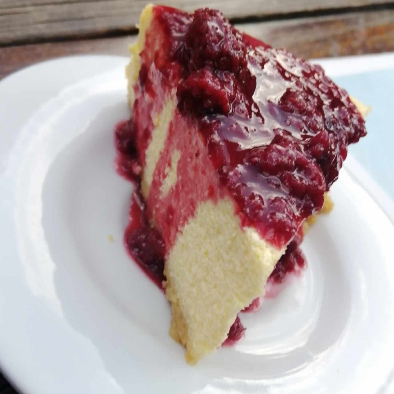 Cheesecake de mora