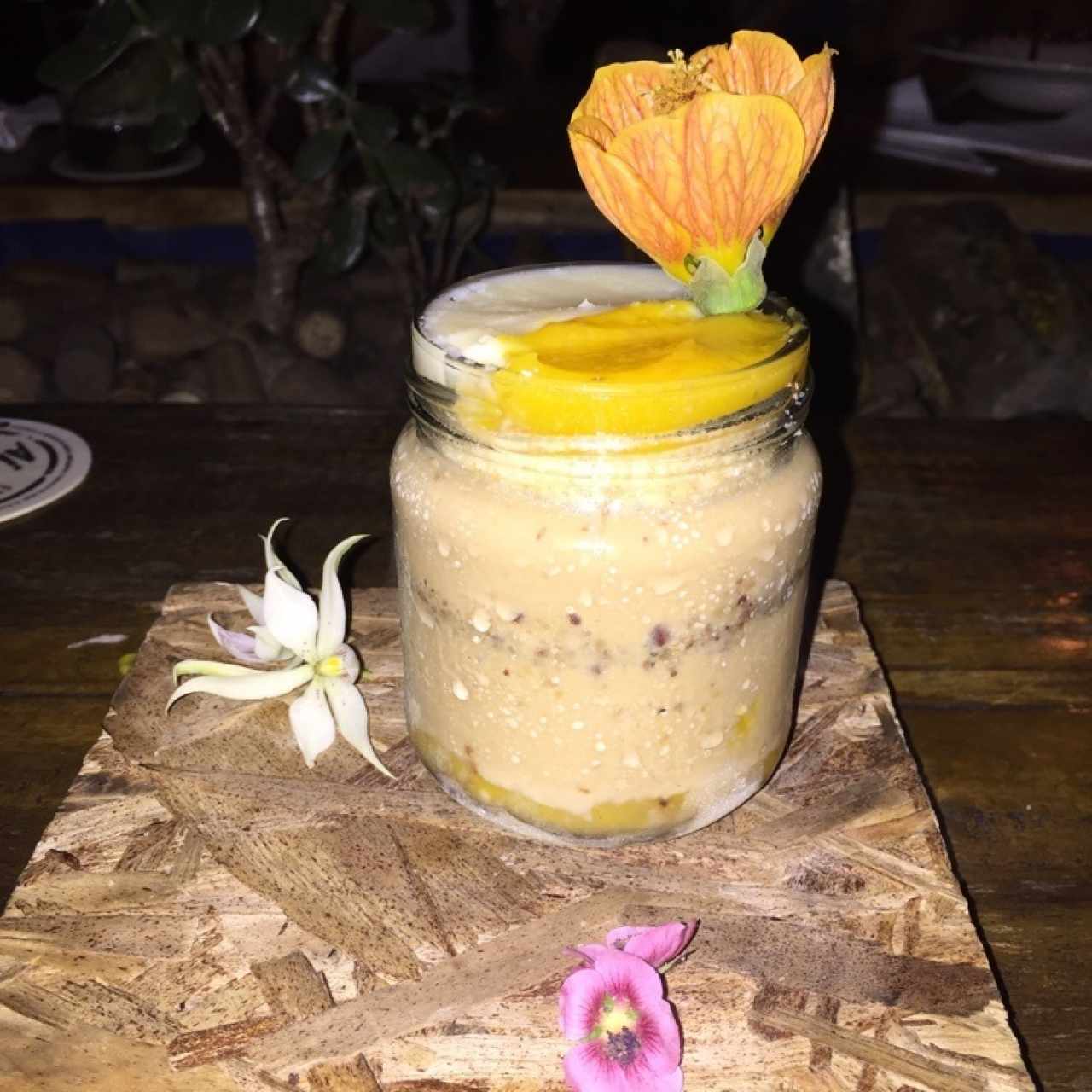 postre chocolate blanco