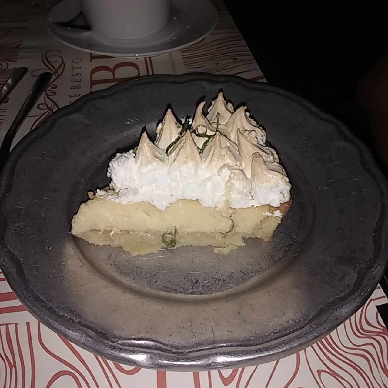 pie de limón