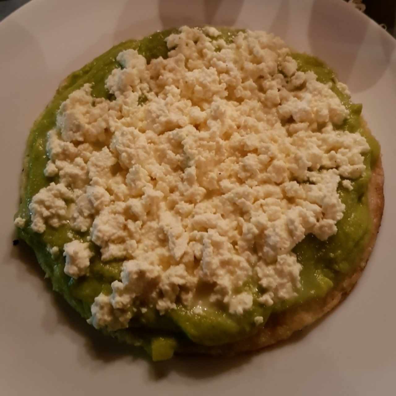 Arepa con Quesito y Guacamole
