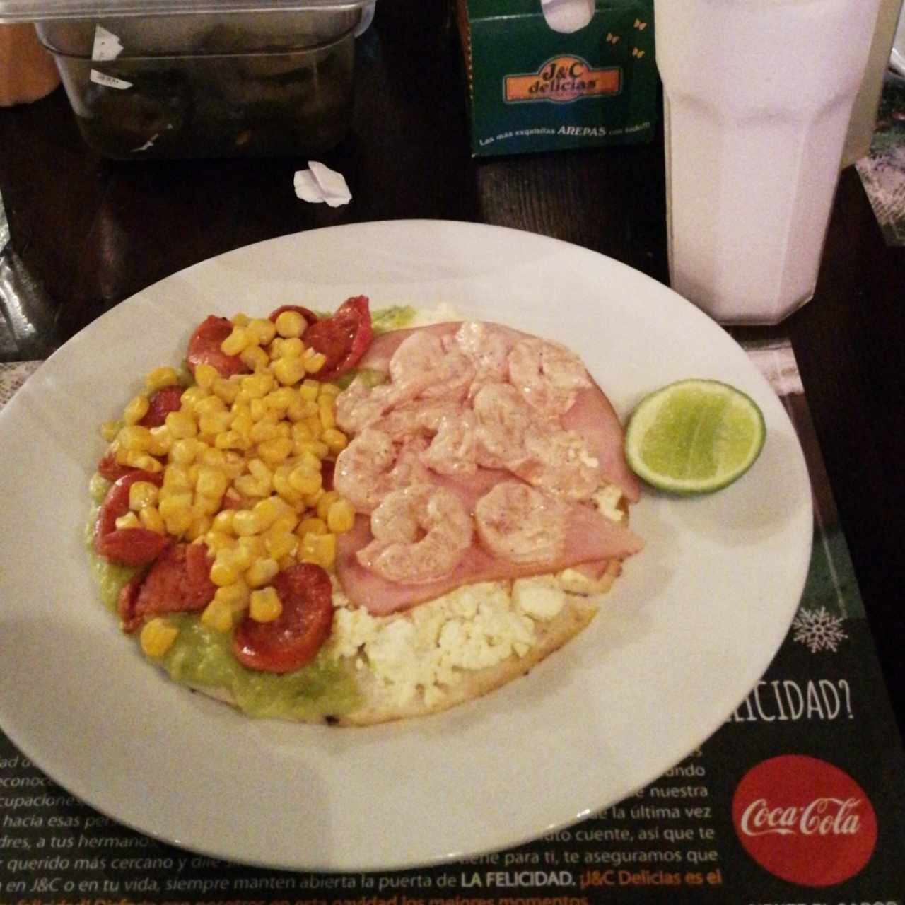 Arepa combinada