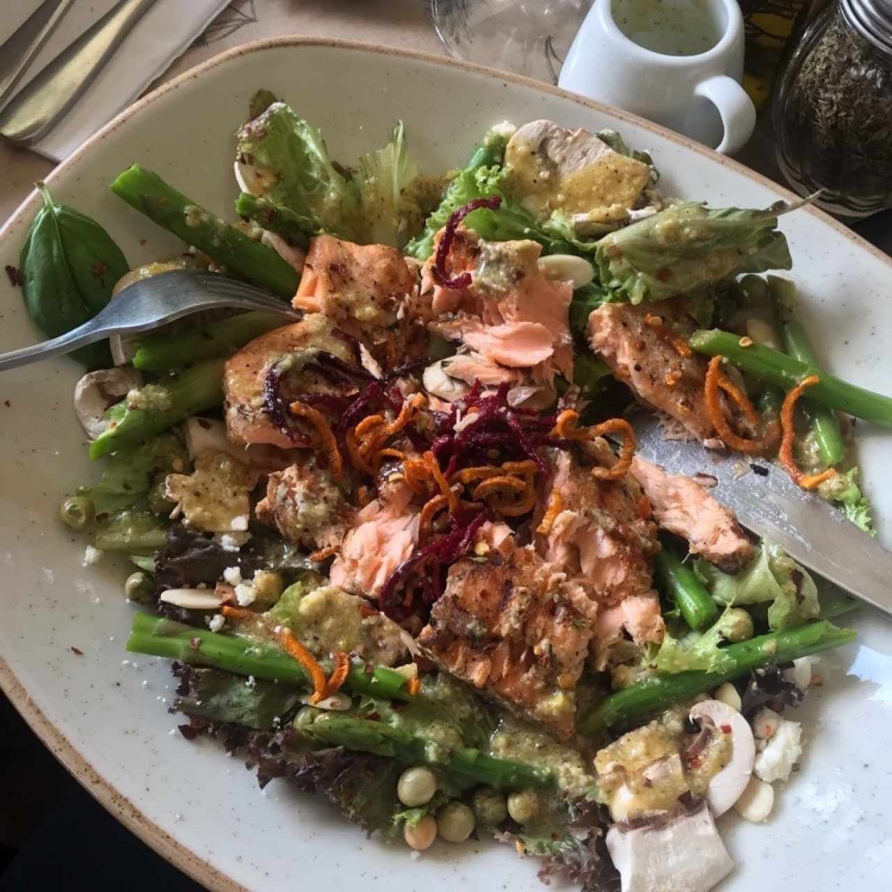 salmon salad