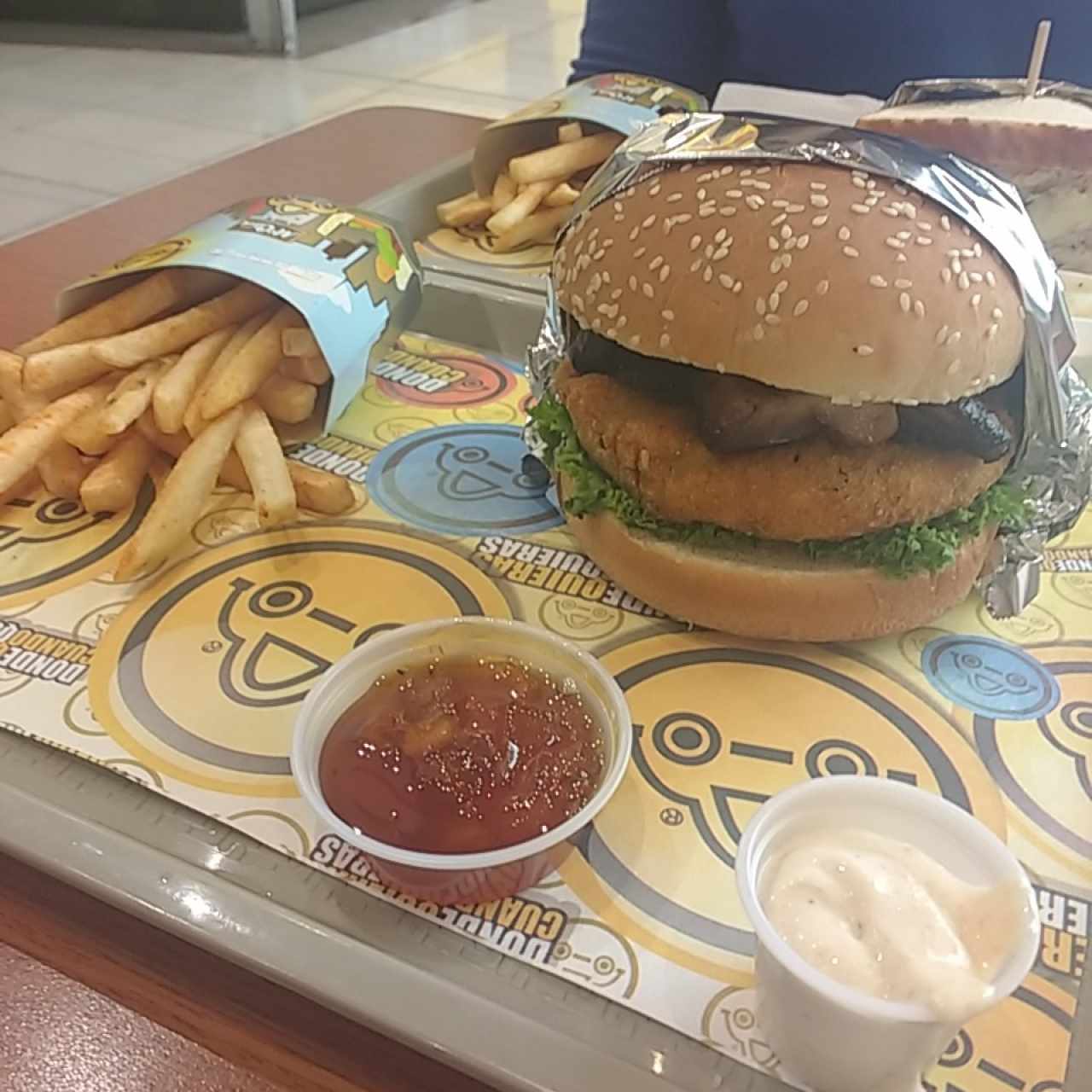 veggie rock burger