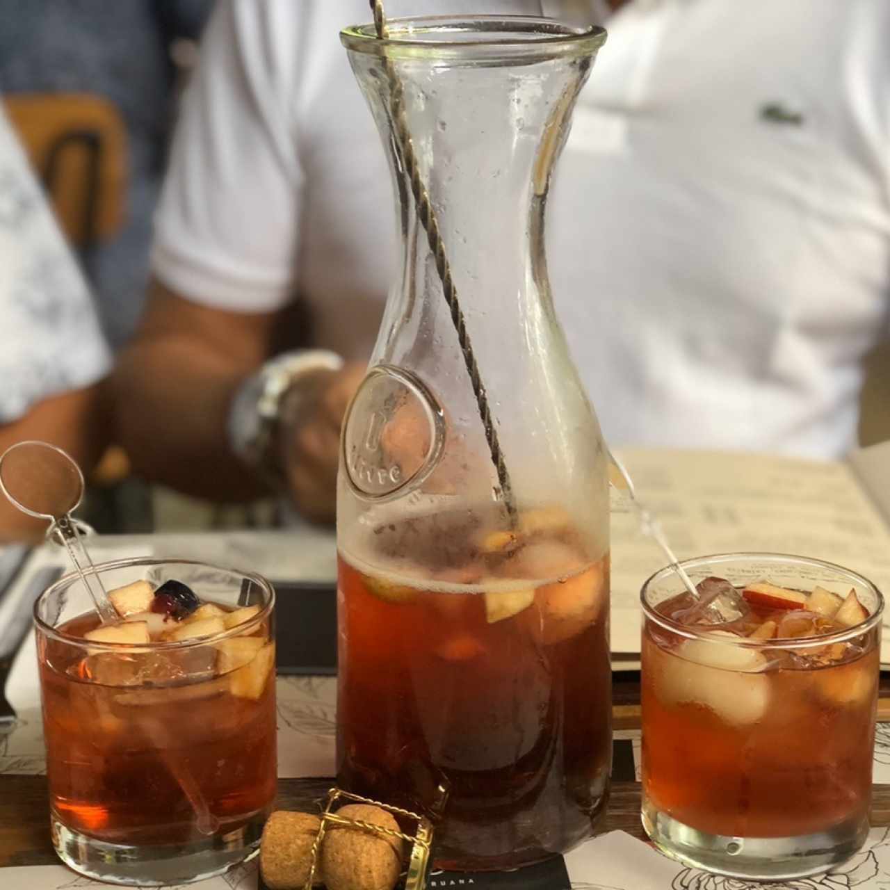 Sangria de vino rose
