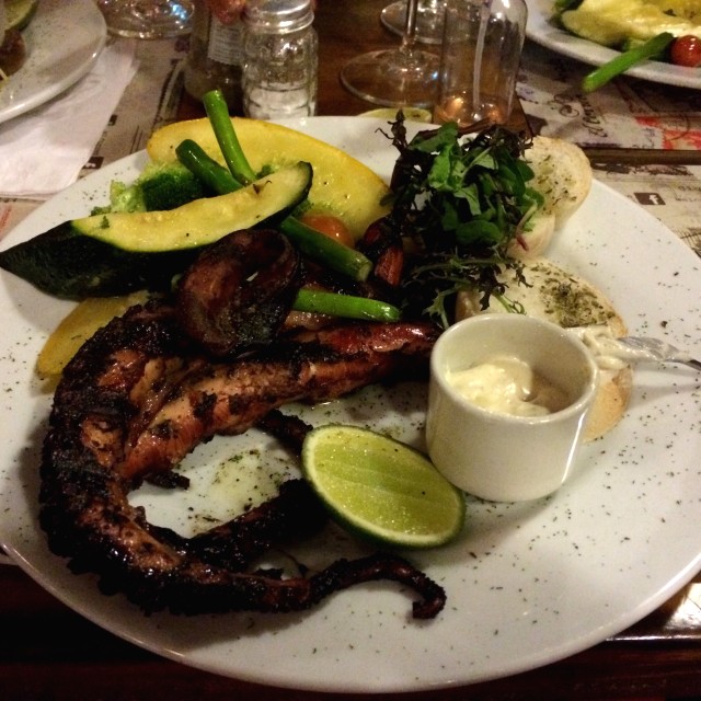 Pulpo a la Parrilla