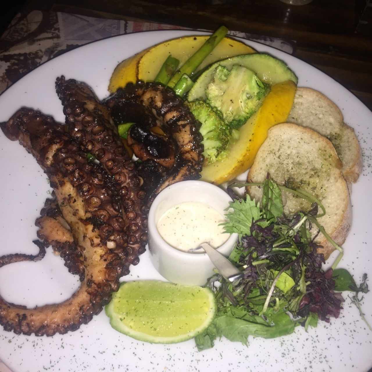 pulpo ala parrila 