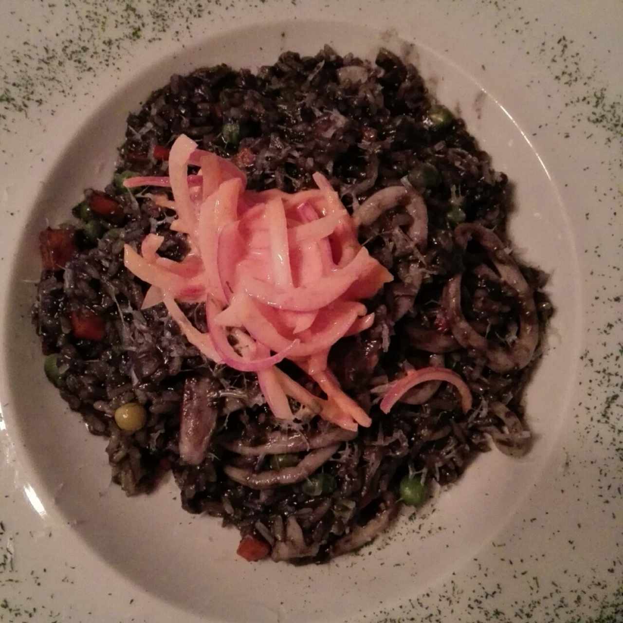 Arroz tinta negra