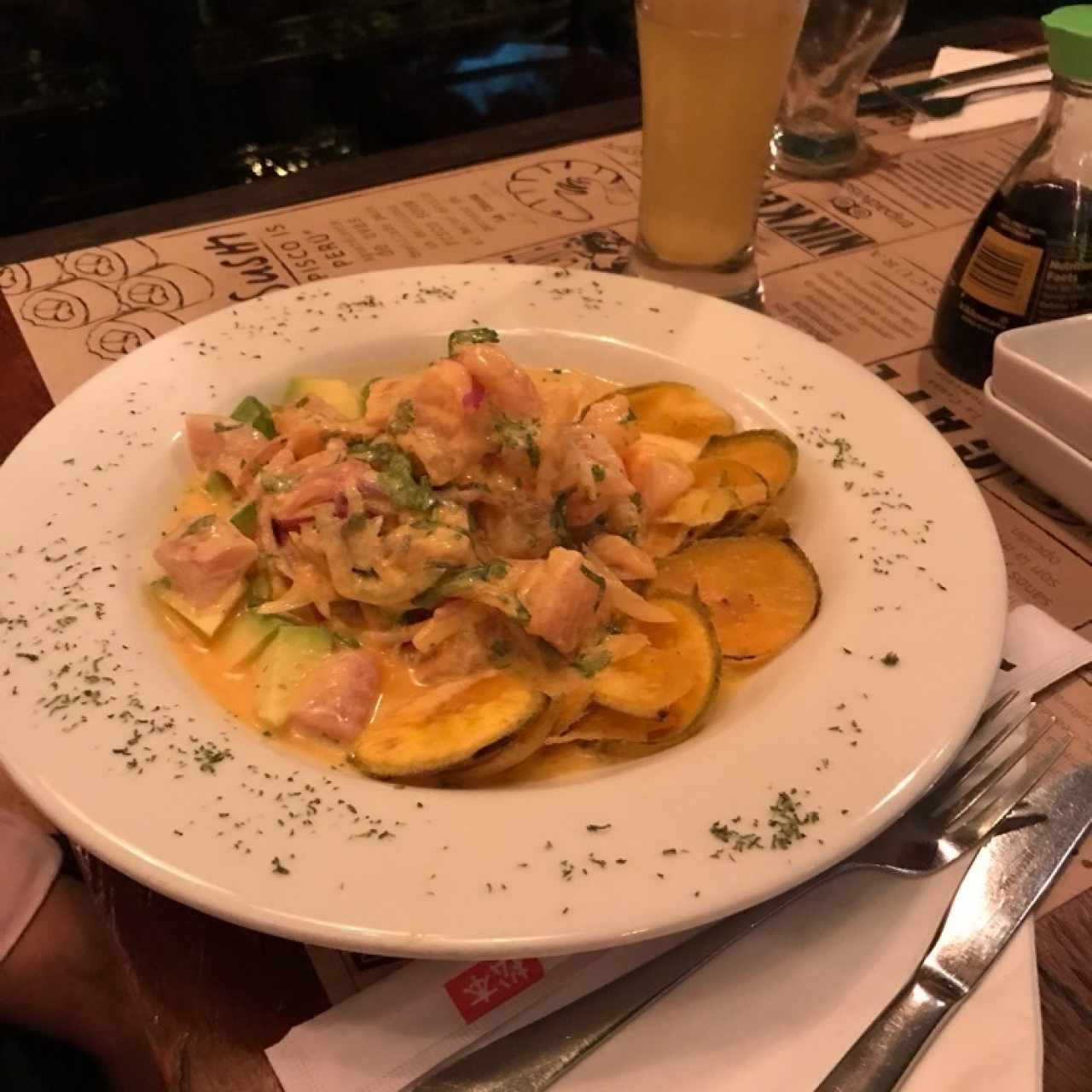 ceviche musaka