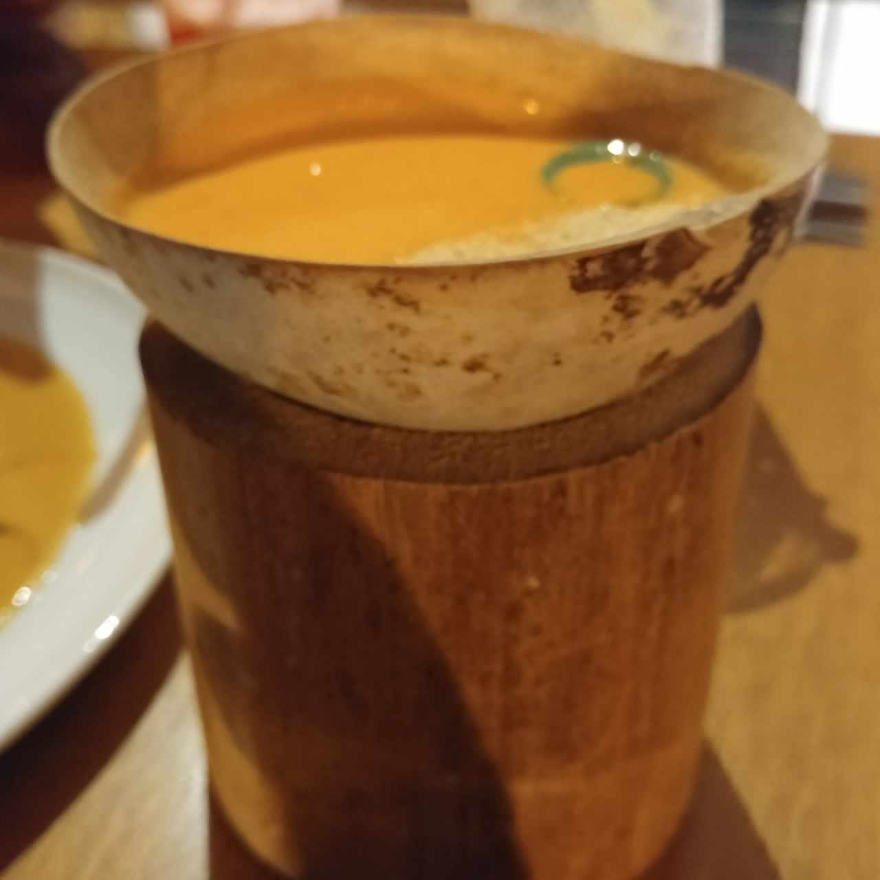 Crema de chontaduro