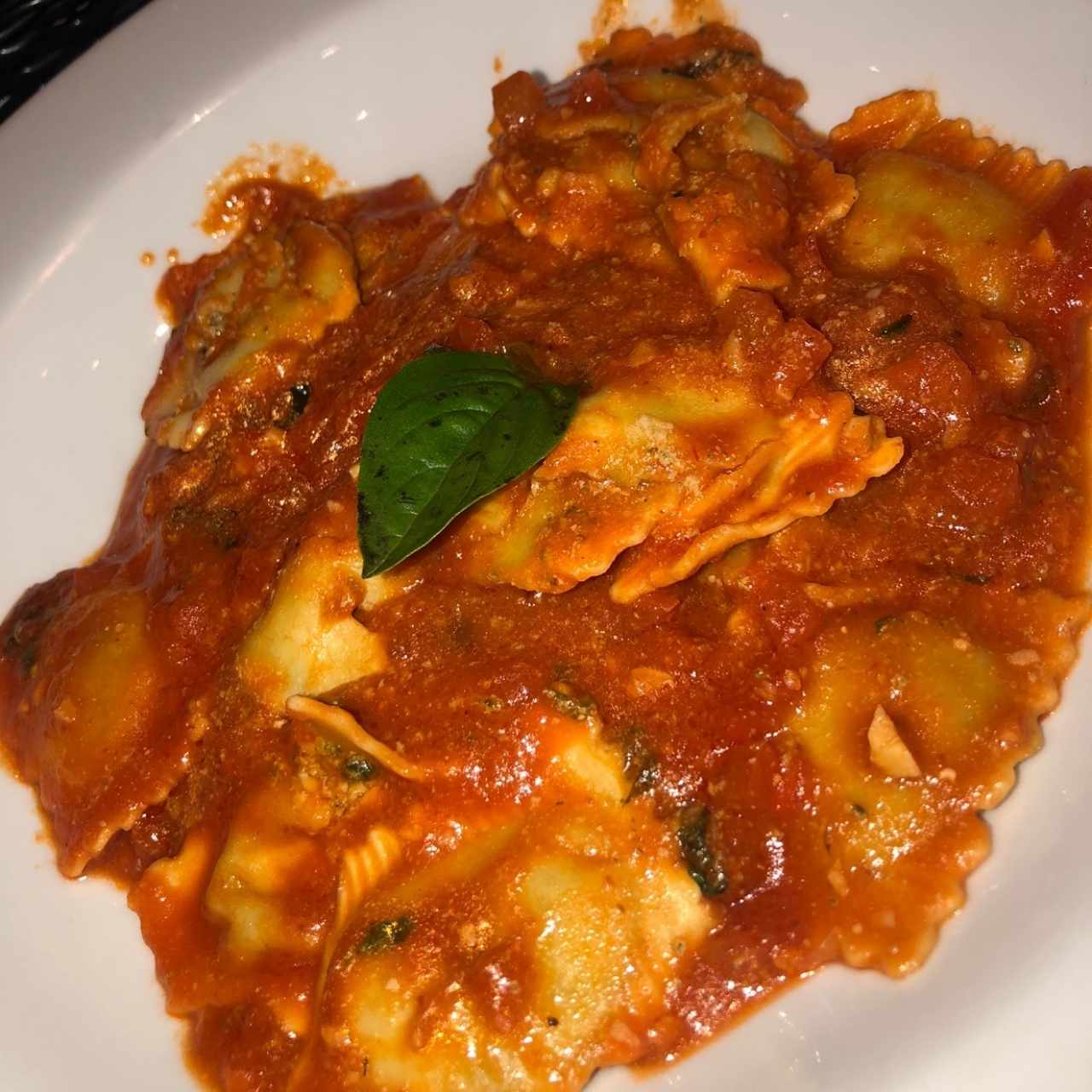 raviolis de ricotta y espinaca 